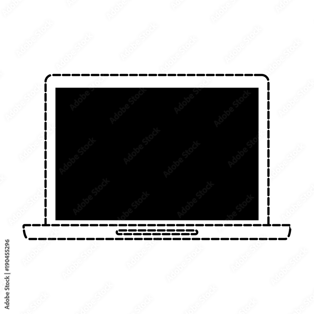 Laptop computer icon