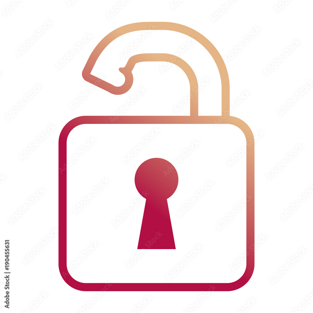 opened padlock icon image opened padlock icon image