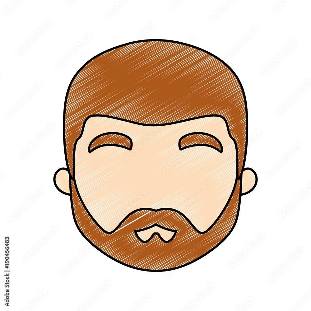 avatar man with beard icon avatar man with beard icon