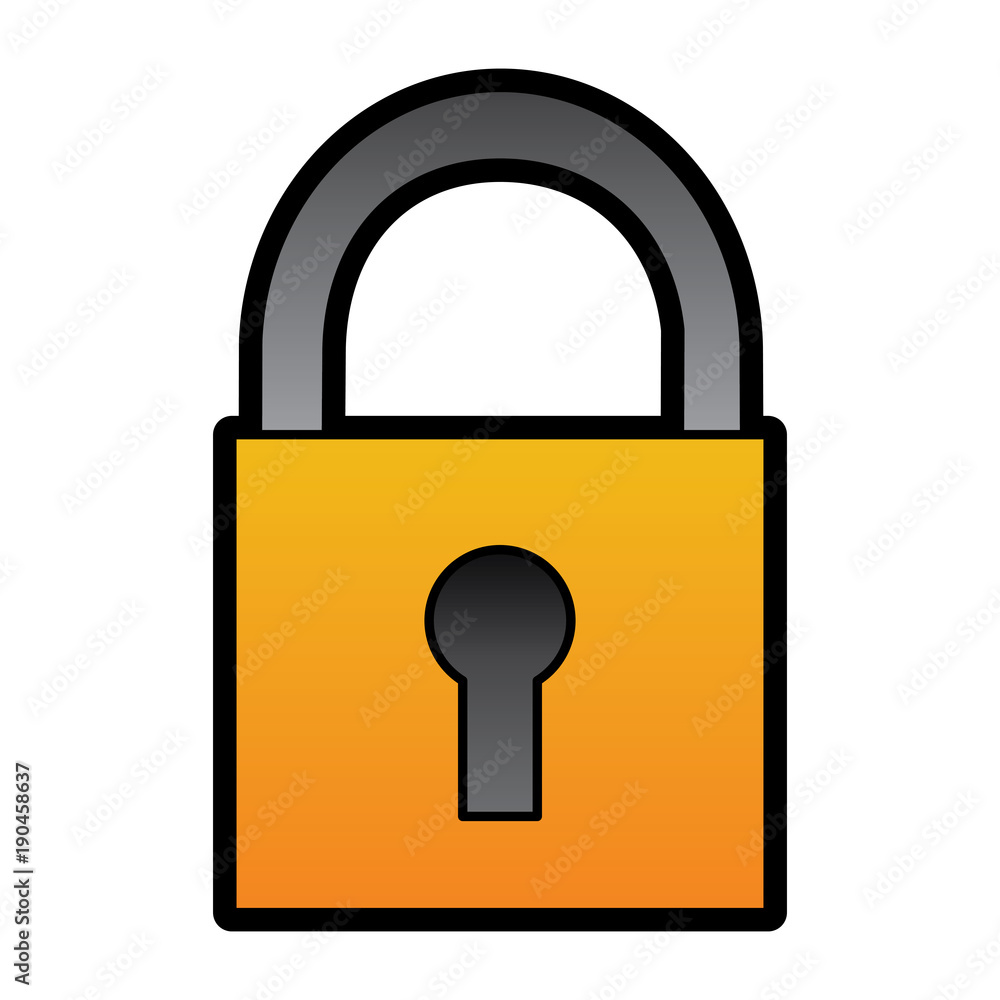 safety lock icon image vector llustration design safety lock icon image vector llustration design