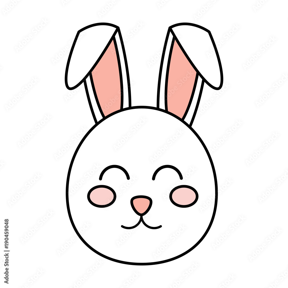 rabbit or bunny icon image vector illustration design rabbit or bunny icon image vector illustration design