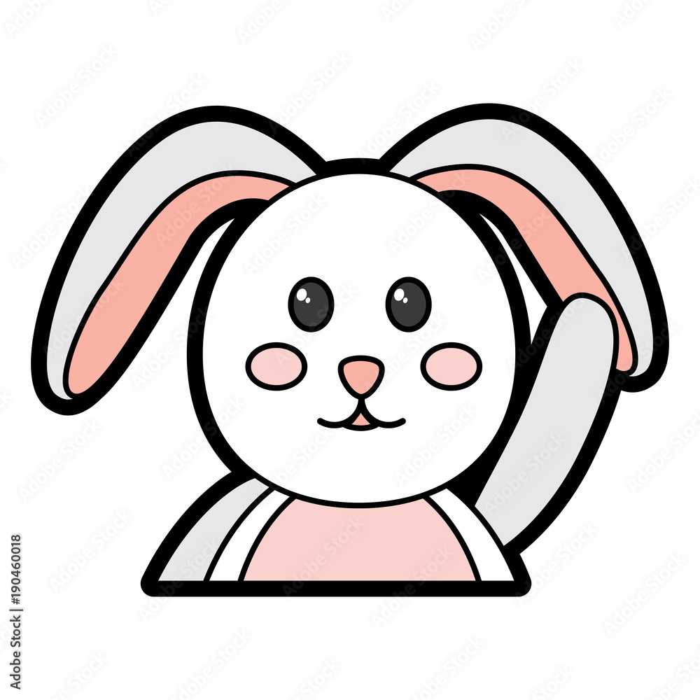 rabbit or bunny icon image vector illustration design rabbit or bunny icon image vector illustration design