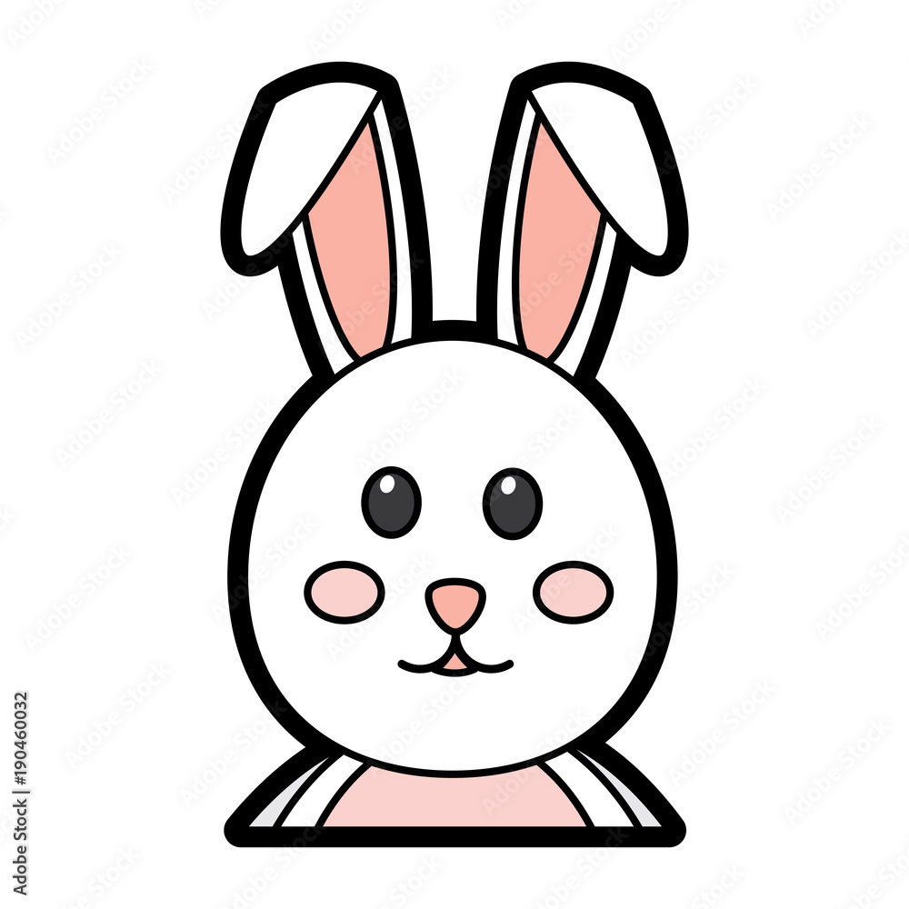 rabbit or bunny icon image vector illustration design rabbit or bunny icon image vector illustration design
