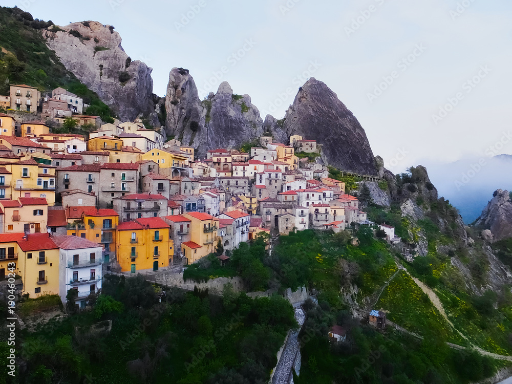 Italian mountain village