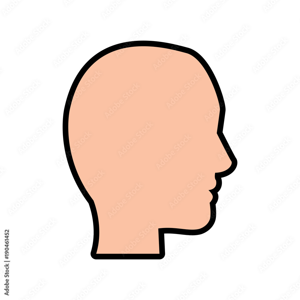 head profile silhouette icon image vector illustration design head profile silhouette icon image vector illustration design