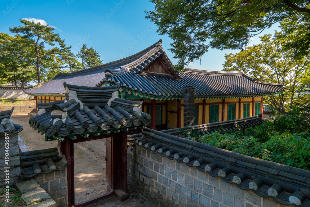 Goryeogung Palace Site on Ganghwado Island is the site of the royal palace. Goryeogung Palace Site on Ganghwado Island is the site of the royal palace.