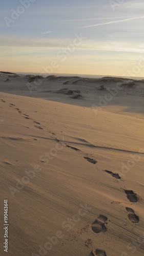 Dune footprints