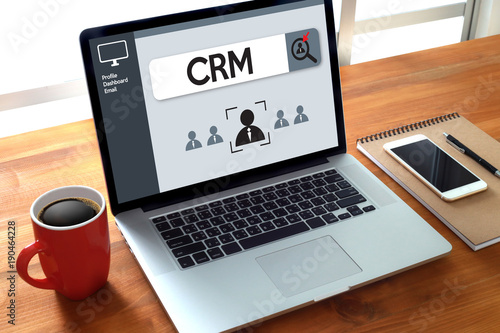 Business Customer CRM Management Analysis Service Concept management