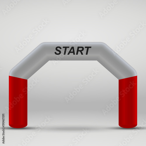3D Inflatable start line arch