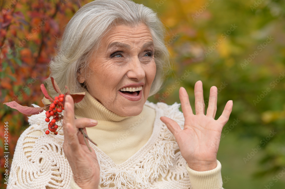 surprised woman posing with berries surprised woman posing with berries