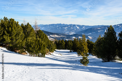 Winter Landscape at Zirbitzkogel, Austria photo