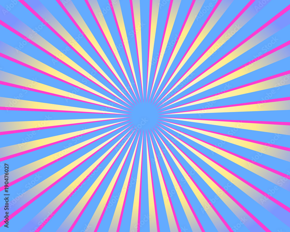 Colorful rays background Colorful rays background