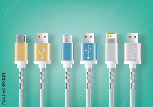 Cavetto con Spinotto USB Type - C Micro - Lightning