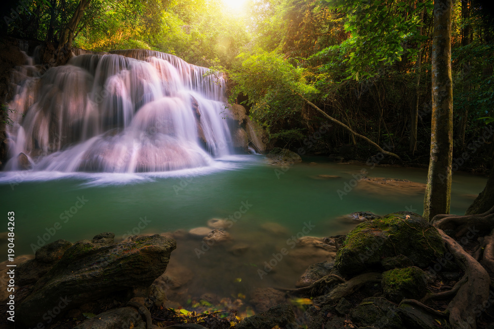 Huai Mae Khamin waterfall Huai Mae Khamin waterfall