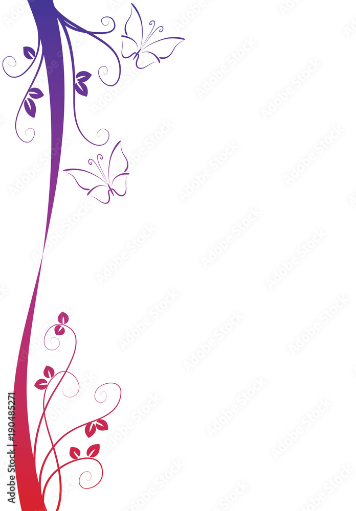plant and flower background