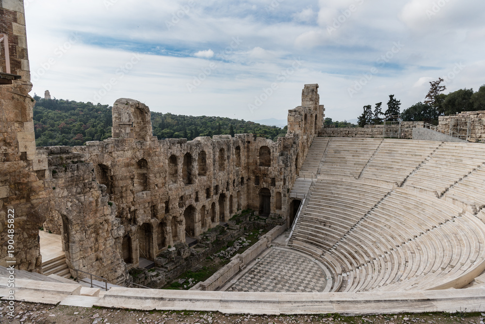 Odeon of Herodes Atticus, Amphitheater in Greek Acropolis