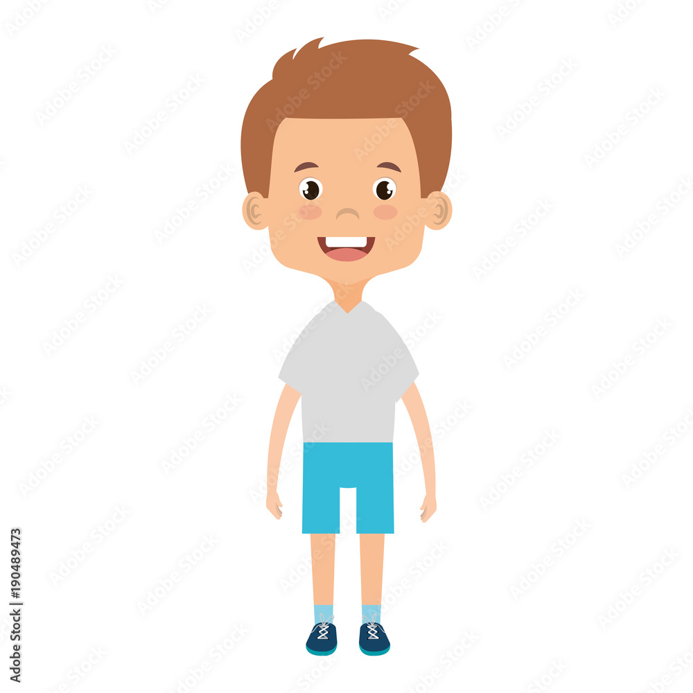 cute and little boy vector illustration design cute and little boy vector illustration design
