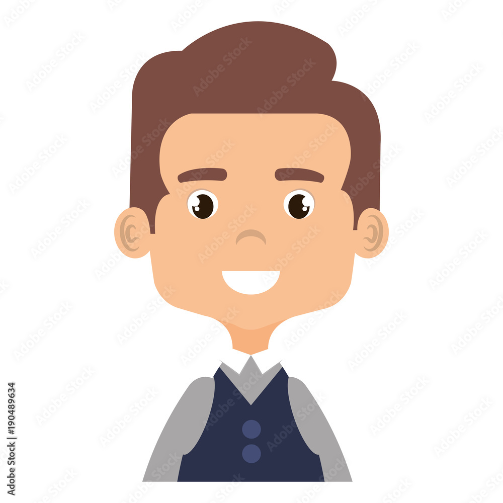 cute father avatar character vector illustration design cute father avatar character vector illustration design