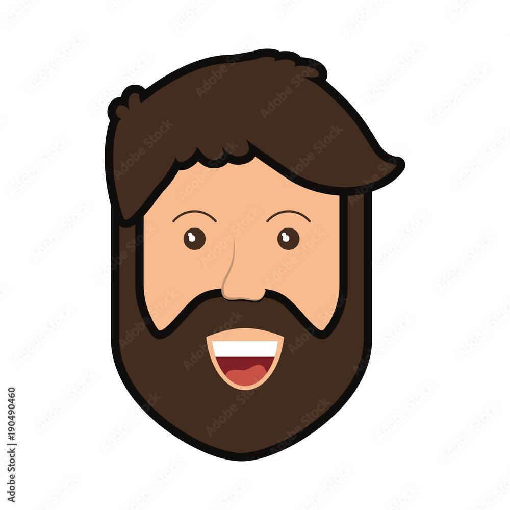 Obraz premium avatar man icon