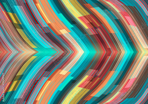 Abstract colorful geometric background.