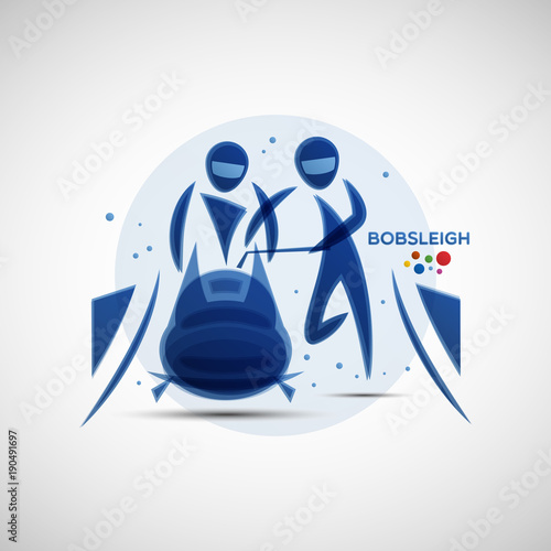 Bobsleigh championship banner