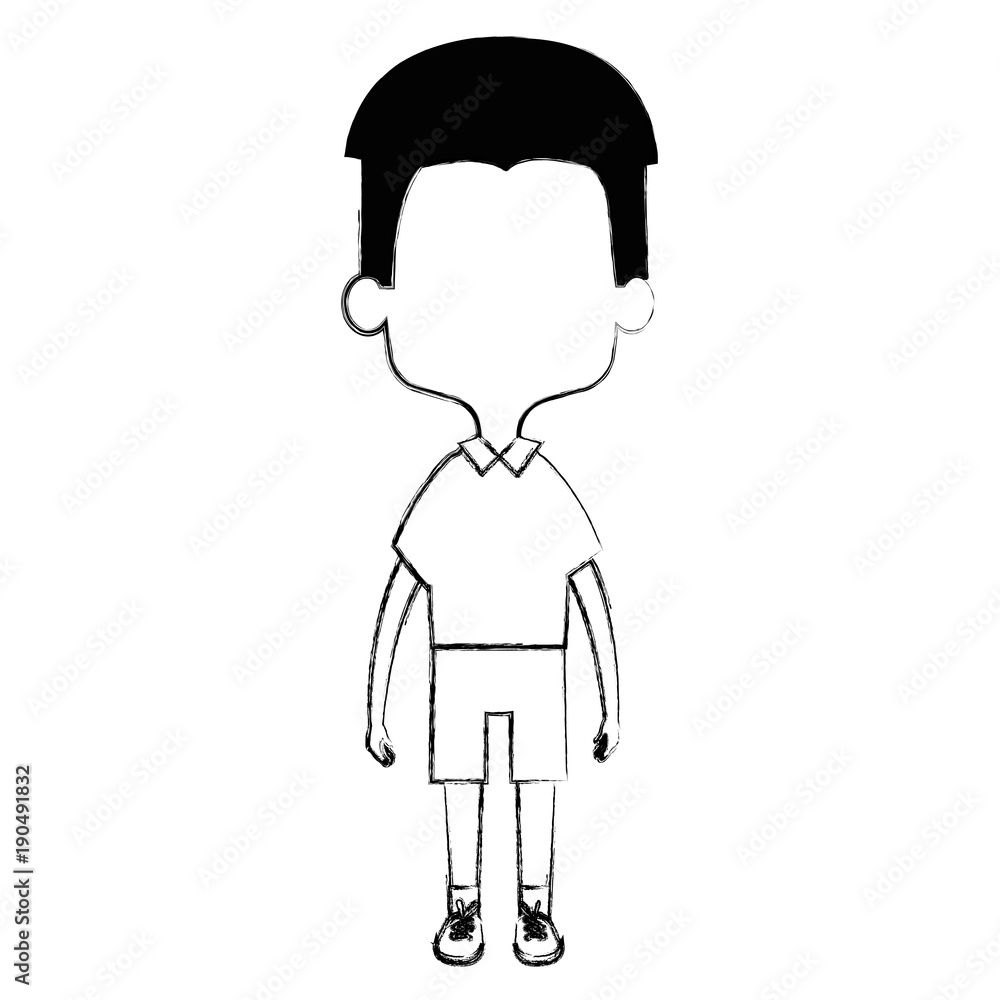 cute and little boy vector illustration design cute and little boy vector illustration design