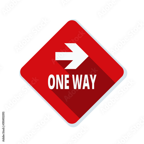 One Way Right Arrow Sign illustration Free Download One Way Right Arrow Sign illustration - GFXLoad