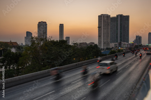 Traffic in Bangkok © gumbao