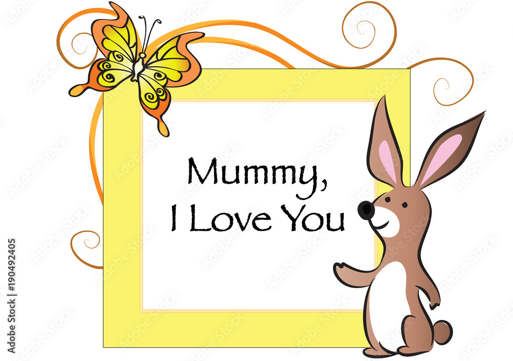Obraz premium happy mothers day card