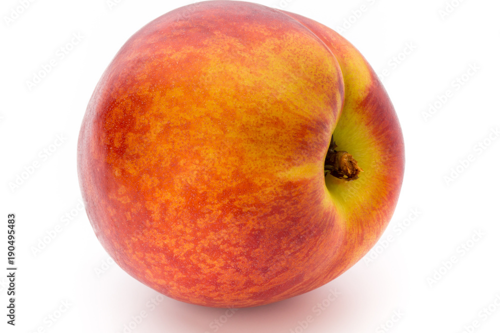 Peach. Fruit with isolated on white background. Peach. Fruit with isolated on white background.