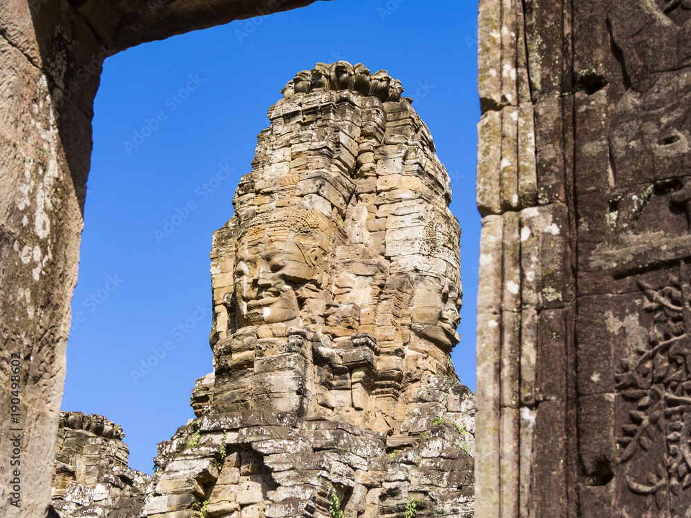 Bayon Temple in Angkor Temples in Cambodia