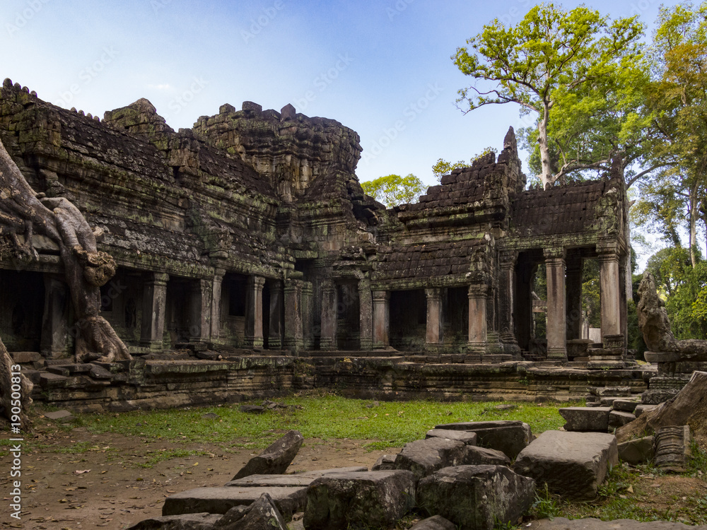 Ta Prohm Temple in Siem Reap, Cambodia