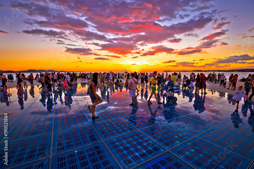 City of Zadar Greetings to the sun landmark © xbrchx