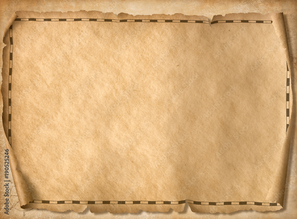 pirates treasure map background 3d illustration Stock イラスト | Adobe Stock