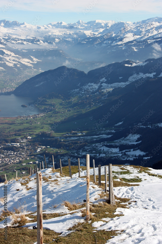 View rom Rigi mountain, Switzerland