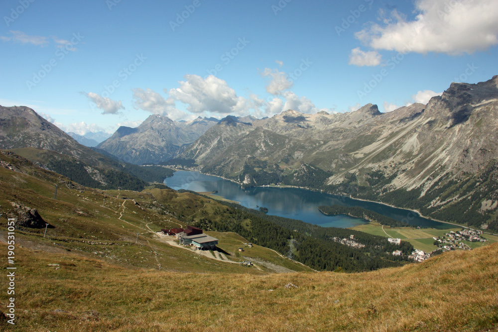 Swiss Alps Scenery