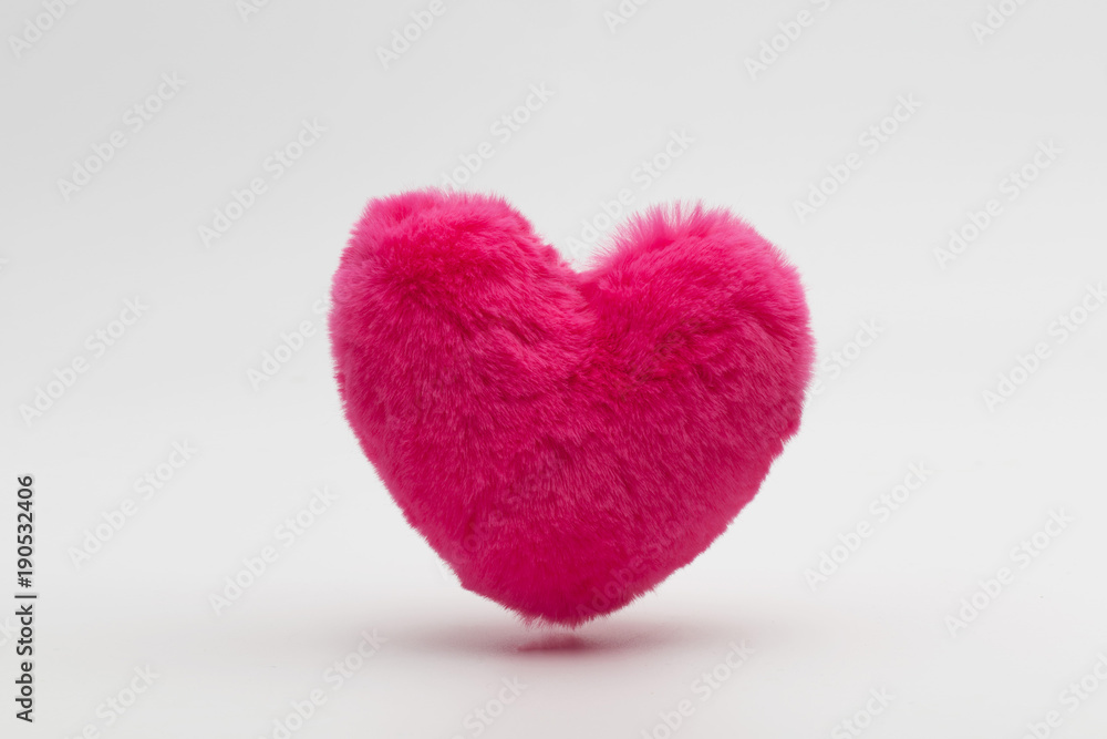 Fur floating heart Fur floating heart
