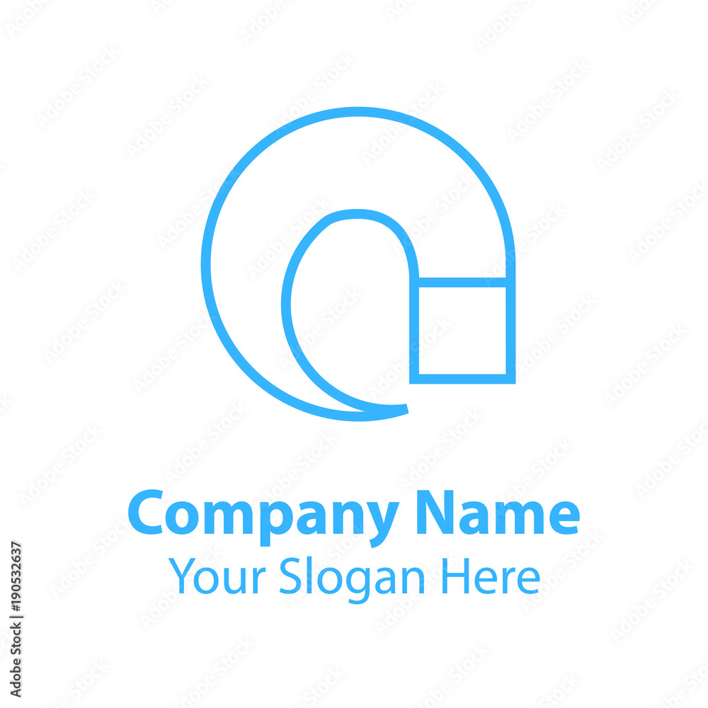 Abstract graphic icon, logo design template, symbol for company Abstract graphic icon, logo design template, symbol for company