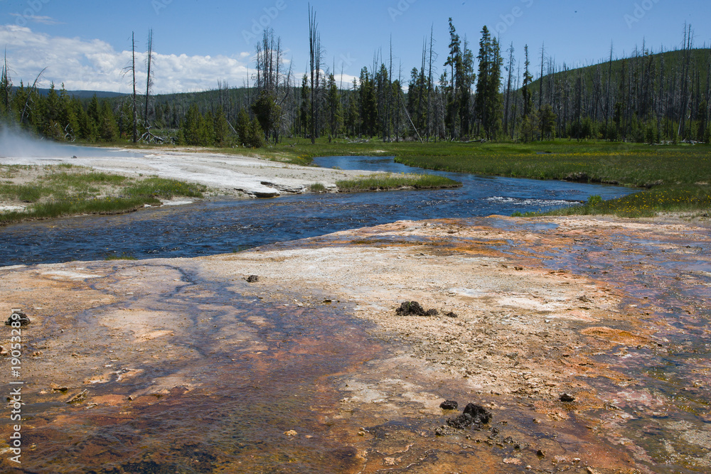 Geothermal Features of Yellowstone National Park