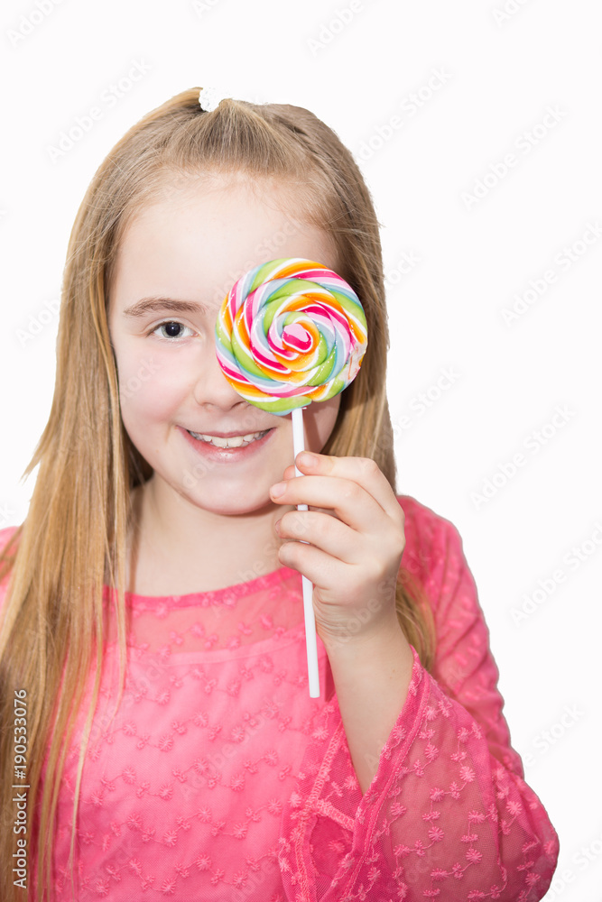 girl with lolli pop