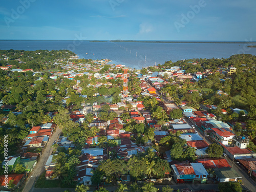 Cityscape of Bluefields above view photo