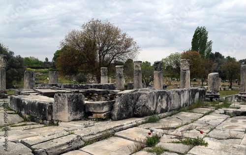 Hecate Temple of the ancient centre of worship of the goddess Hecate in Lagina was built in the days of Ancient Rome. photo