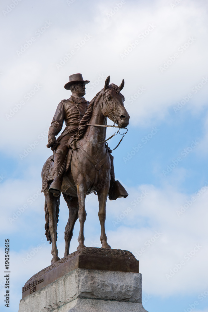 Statue von einem Reiter Statue von einem Reiter