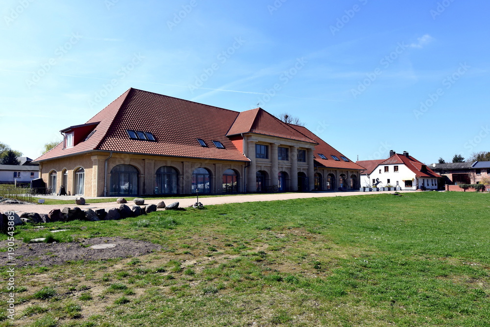Insel Usedom, Schloß Stolpe, Remise