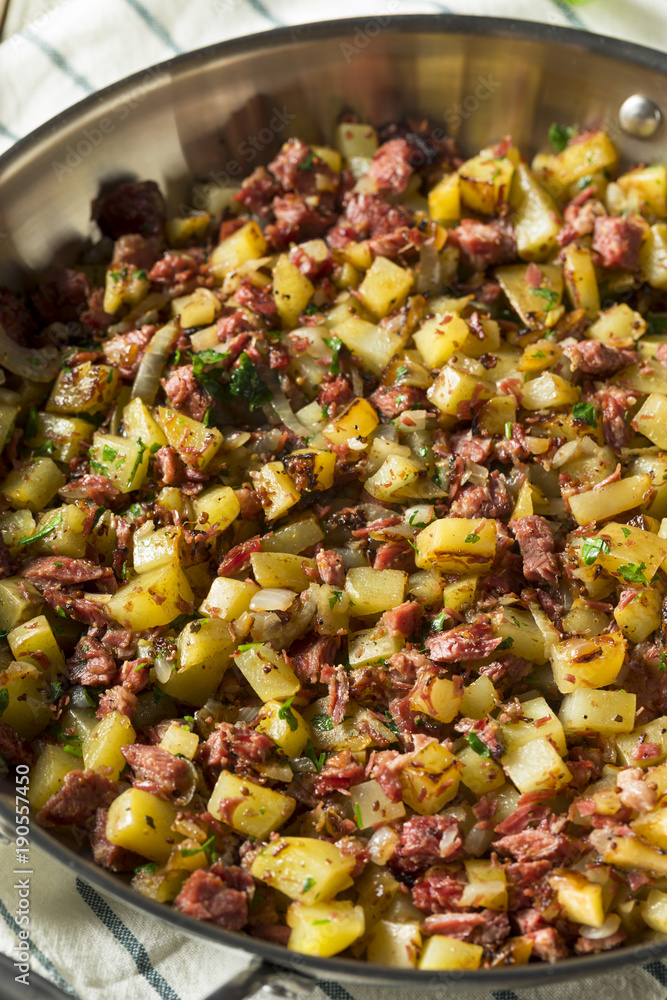Savory Homemade Corned Beef Hash Savory Homemade Corned Beef Hash