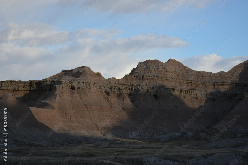 Sunsetting over the Badlands