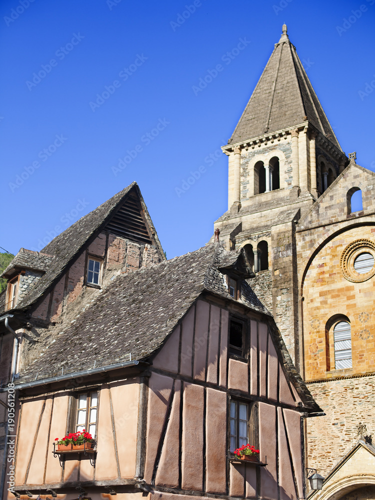 Fototapeta premium Conjunto arquitectónico en Conques