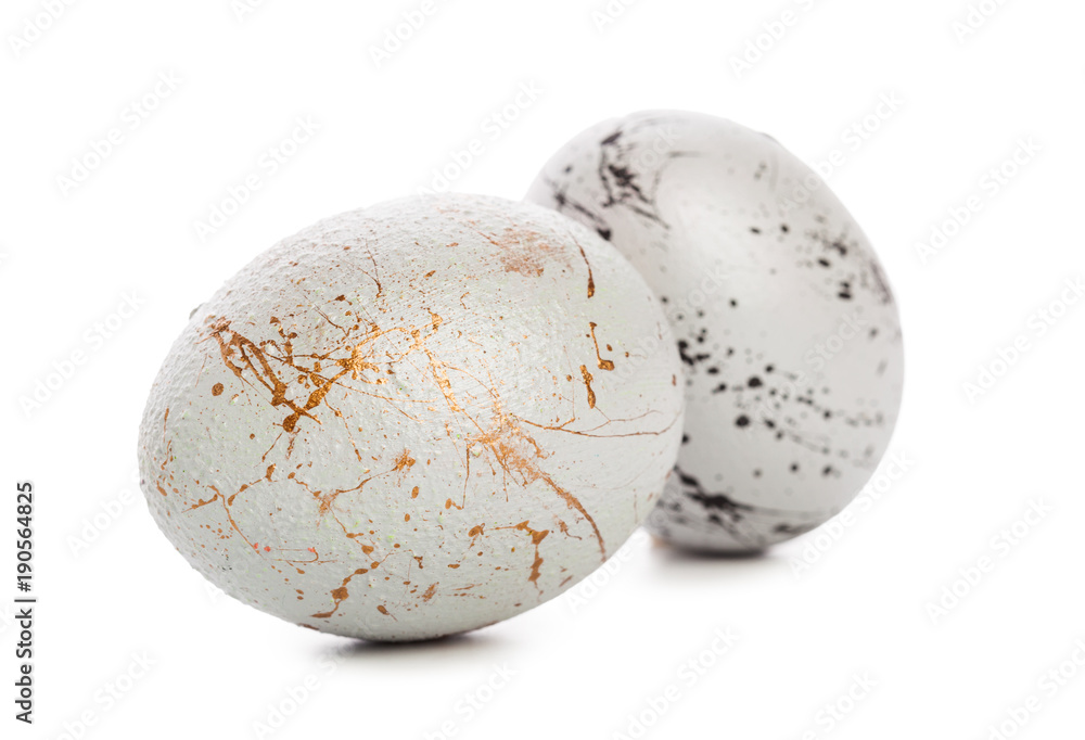 easter background. isolated on white easter background. isolated on white