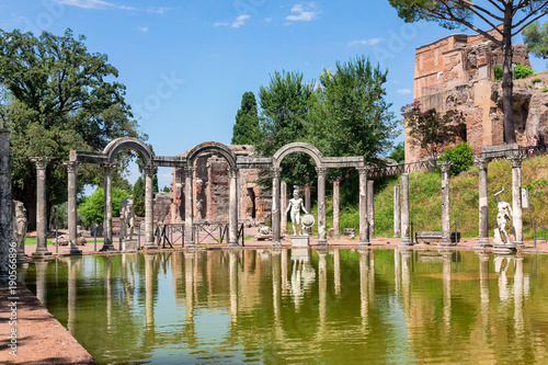Hadrian's villa in Tivoli