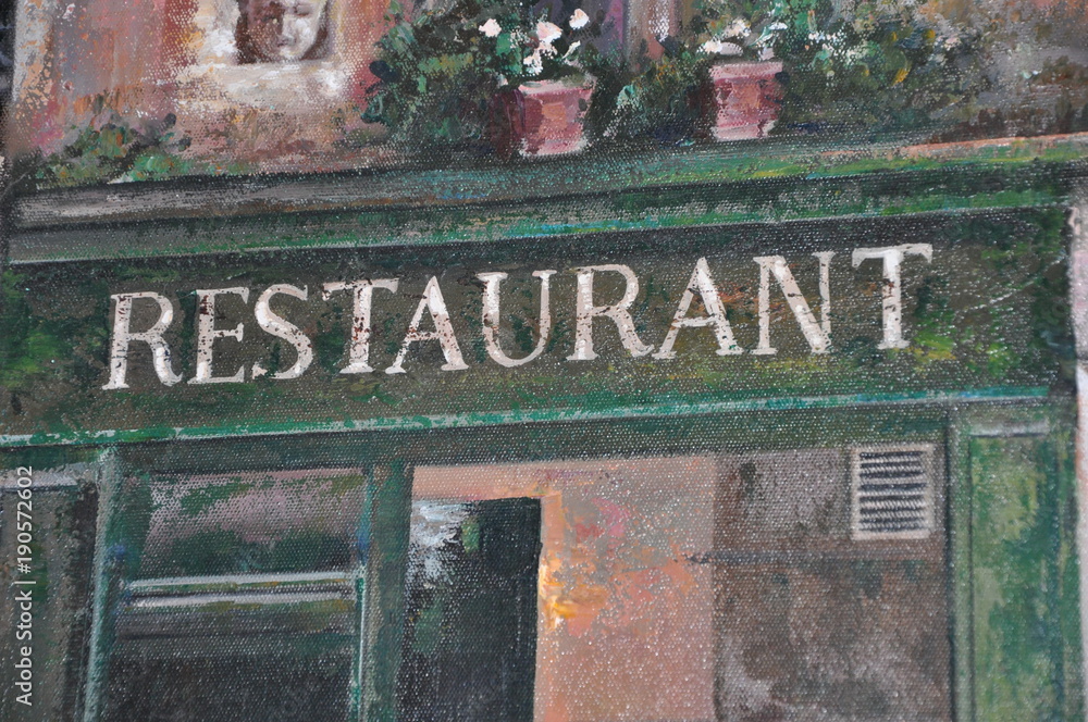 Obraz premium Restaurant